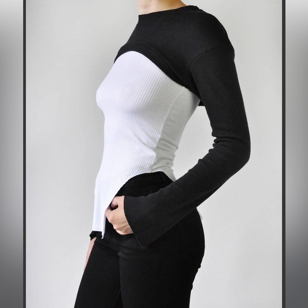 Noctex thermal shrug black Long Sleeve Bolero